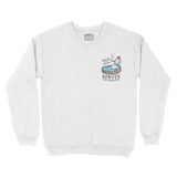 Denver Snowman Crewneck White front