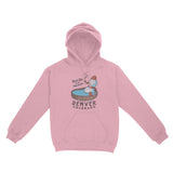 Denver Snowman Hoodie Light Pink front