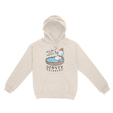 Denver Hoodie in Natural - front view