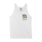 Denver Howling Wolf Tank Top White front