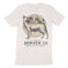 Denver Howling Wolf T-Shirt in Vintage - back view