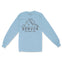 Denver Longsleeve in Light Blue - front view
