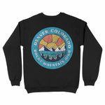 Denver Majestic Mountain Crewneck Black back