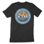 Denver Majestic Mountain T-Shirt in Black - back view