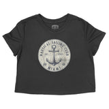 Miami Anchor Daddy Cropped Tee Black front