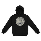 Miami Anchor Daddy Hoodie Black front