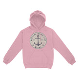 Miami Anchor Daddy Hoodie Light Pink front