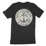 Miami Anchor Daddy T-Shirt Black back