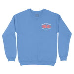Miami Crewneck in Carolina Blue - front view