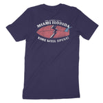 Miami Surfboard T-Shirt Navy back