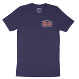 Miami Surfboard T-Shirt Navy front