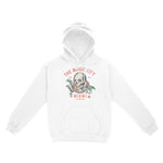Miami Hoodie in White - front view