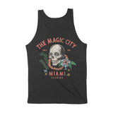 Miami Tank Top in Black - back view
