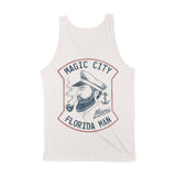 Miami Hey Sailor Tank Top in Vintage - back view