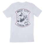 Miami Hey Sailor T-Shirt in Light Blue - back view