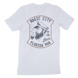 Miami Hey Sailor T-Shirt in Light Blue - back view