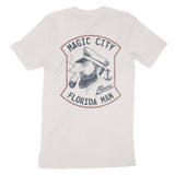 Miami Hey Sailor T-Shirt Vintage White back