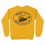 Miami Surf Classic Crewneck Gold back