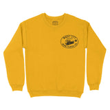 Miami Surf Classic Crewneck Gold front
