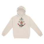 Miami Hoodie in Natural - front view