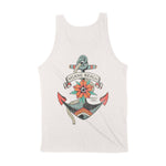 Miami Tattoo Anchor Tank Top in Vintage - back view
