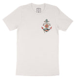 Miami Tattoo Anchor T-Shirt in Vintage - front view