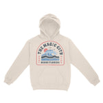Miami Hoodie in Natural - front view