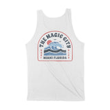 Miami Wave Days Tank Top White back