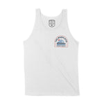 Miami Wave Days Tank Top White front