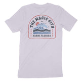 Miami Wave Days T-Shirt Lavender Dust back