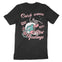 Asbury Park Catch Waves T-Shirt in Black - back view