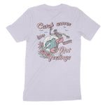 Miami Catch Waves T-Shirt Lavender Dust back