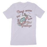 Miami Catch Waves T-Shirt Lavender Dust back