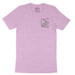 Miami Catch Waves T-Shirt Lilac front