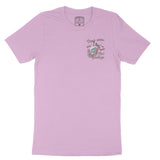 Miami Catch Waves T-Shirt Lilac front
