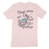 Miami Catch Waves T-Shirt Soft Pink back