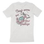 Miami Catch Waves T-Shirt Vintage White back
