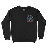 Miami 3 Palm Crewneck Black front