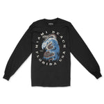 Miami Longsleeve in Black - front view