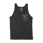 Miami Tank Top in Black - front view