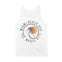 Miami Tank Top in White - back view