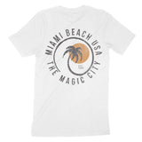 Miami Palm Classic T-Shirt White back