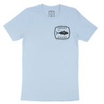 Asbury Park Big Tuna T-Shirt in Baby Blue - front view