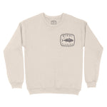 Miami Big Tuna Crewneck in Natural - front view