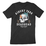 Asbury Park Deadhead T-Shirt in Black - back view