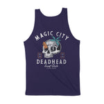 Miami Deadhead Tank Top Navy back