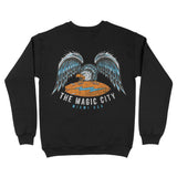 Miami Americana Surf Crewneck Black back