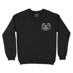 Miami Americana Surf Crewneck Black front