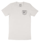 Miami Shark Classic T-Shirt Vintage White front