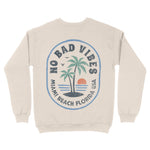 Miami Crewneck in Natural - back view